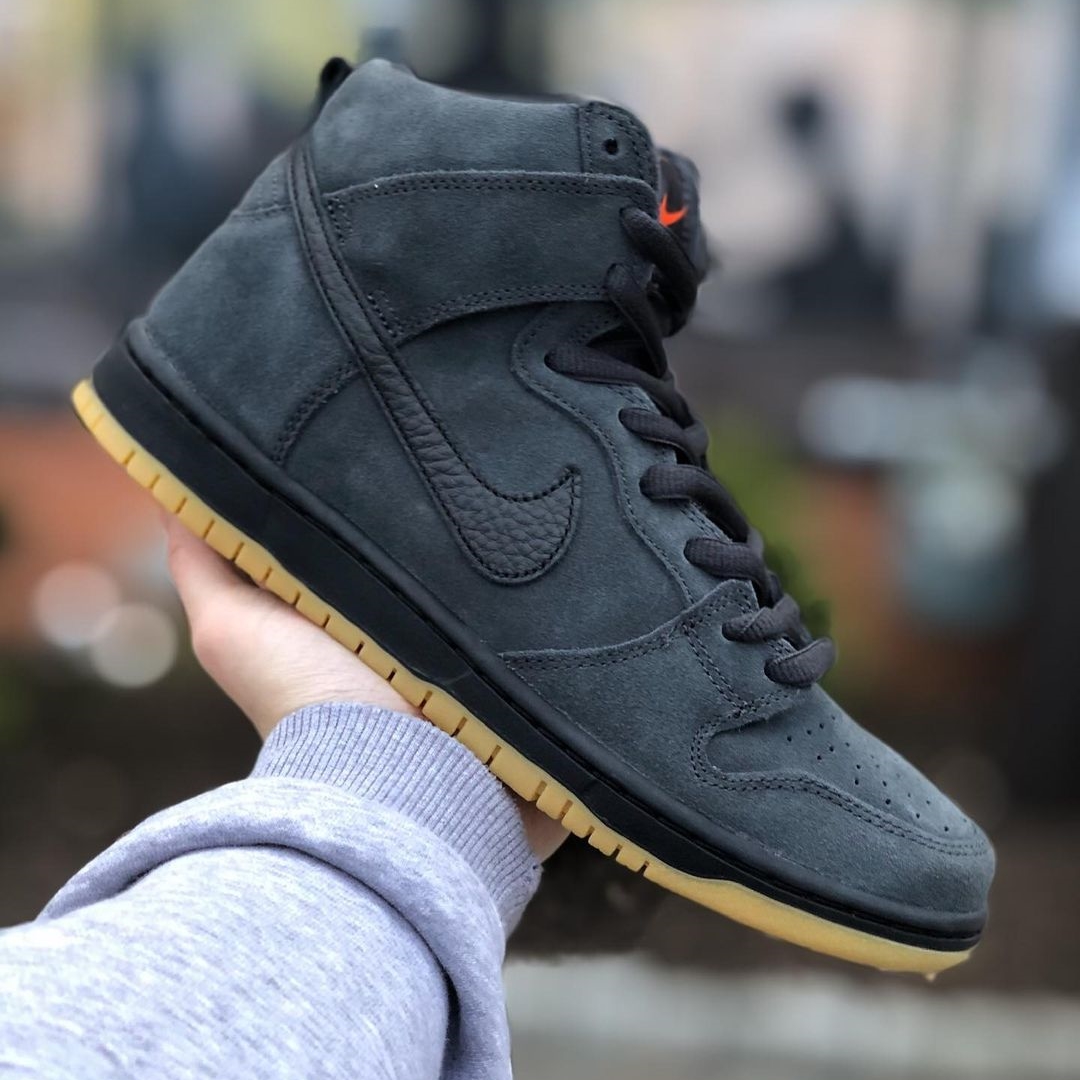 NIKE SB “Orange Label” DUNK HIGH PRO ISO “Anthracite Pack” (ナイキ エスビー “オレンジレーベル” ダンク ハイ プロ “アンスラサイトパック”)