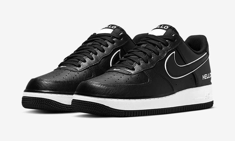 ナイキ エア フォース 1 07 ロー LX “ハロー/ブラック/ホワイト” (NIKE AIR FORCE 1 07 LOW LX “Hello/Black/White”) [CZ0327-001]