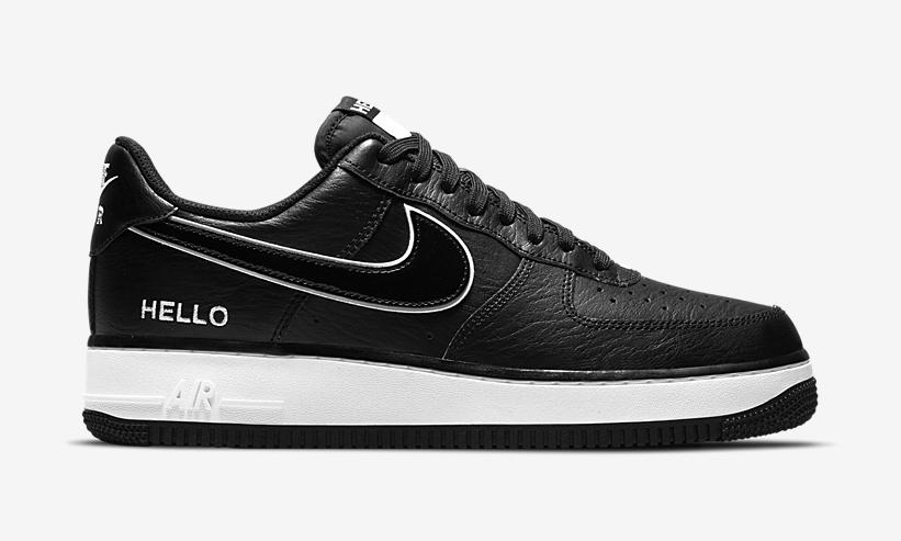 海外 6/3 発売予定！ナイキ エア フォース 1 07 ロー LX “ハロー/ブラック/ホワイト” (NIKE AIR FORCE 1 07 LOW LX “Hello/Black/White”) [CZ0327-001]