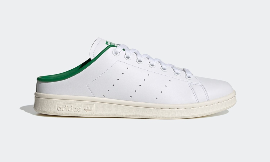 1/28 発売！アディダス オリジナルス スタンスミス ミュール “ホワイト/グリーン” (adidas Originals STAN SMITH MULES “White/Green”) [FX5849]