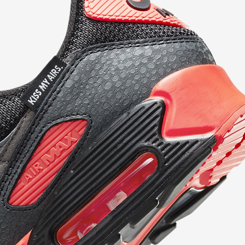 ナイキ エア マックス 90 “キス マイ エアーズ” ブラック/グレー/インフラレッド (NIKE AIR MAX 90 “KISS MY AIRS” Black/Grey/Infrared) [DJ4626-001]