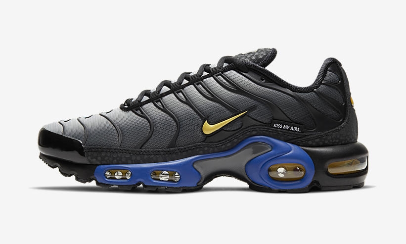 ナイキ エア マックス プラス “キス マイ エアーズ” ブラック/グレー/ブルー (NIKE AIR MAX PLUS “KISS MY AIRS” Black/Grey/Blue) [DJ4956-001]