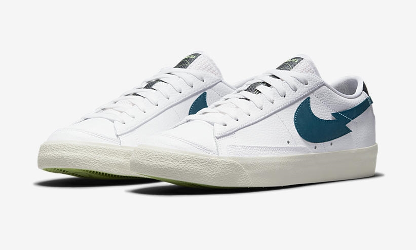 ナイキ ブレーザー ロー 77 ビンテージ “ホワイト/アクアマリン” (NIKE BLAZER LOW 77 VINTAGE “White/Aquamarine”) [DJ6895-100]