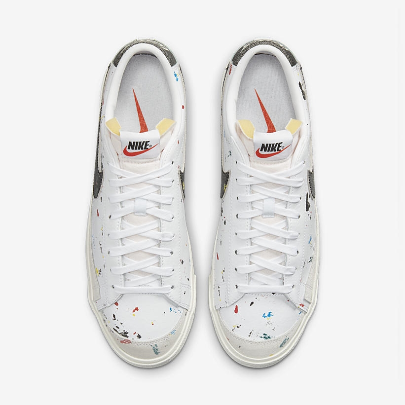 【国内 4/23 発売】ナイキ ブレーザー ロー 77 ビンテージ “スプラッター/ホワイト/ブラック” (NIKE BLAZER LOW 77 VINTAGE “Splatter/White/Black”) [DJ1517-100]