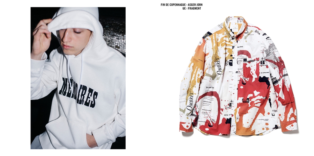 uniform experiment 2021 S/S COLLECTIONからデンマーク人アーティストにフォーカスした”UE : FRAGMENT : ASGER JORN”が1/29 発売 (ユニフォーム・エクスペリメント フラグメント アスガー・ヨルン)