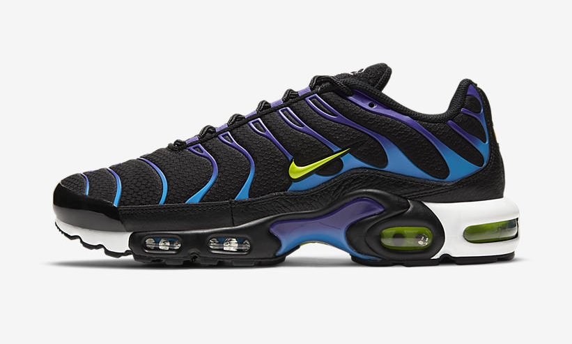 ナイキ エア マックス プラス “顔文字/ブラック/コートパープル” (NIKE AIR MAX PLUS “Kaomoji/Black/Court Purple”) [DH3189-001]