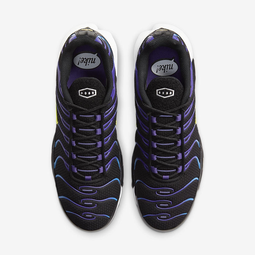 ナイキ エア マックス プラス “顔文字/ブラック/コートパープル” (NIKE AIR MAX PLUS “Kaomoji/Black/Court Purple”) [DH3189-001]