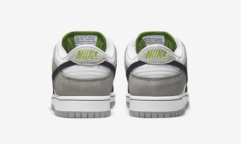 【国内 2/10 発売】ナイキ SB ダンク ロー プロ “ミディアムグレー/クロロフィル” (NIKESB DUNK LOW PRO “Medium Grey/Chlorophyll”) [BQ6817-011]