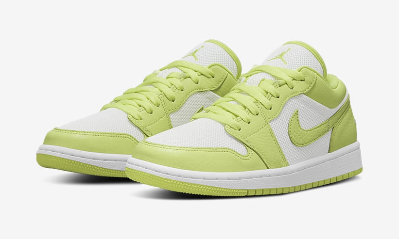 海外 5/17 発売！ナイキ エア ジョーダン 1 ロー SE “サミットホワイト/ライムライト” (NIKE AIR JORDAN 1 LOW SE “Summit White/Limelight”) [DH9619-103]