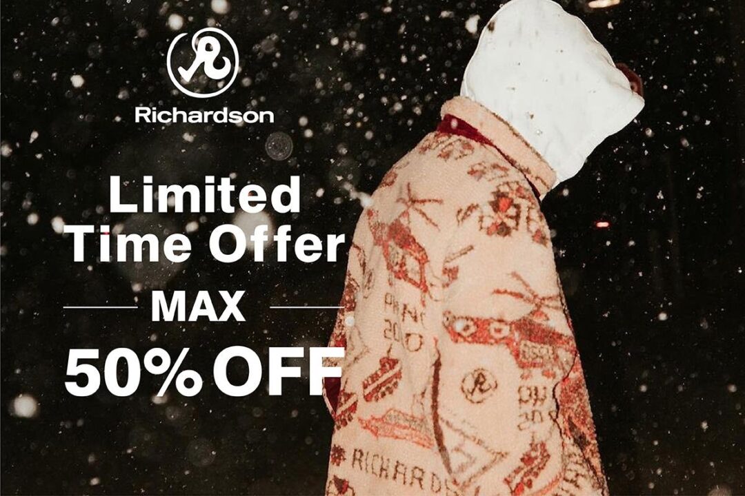 J'aDoRe オンラインにて Richardson (リチャードソン)が最大50%OFFセール！