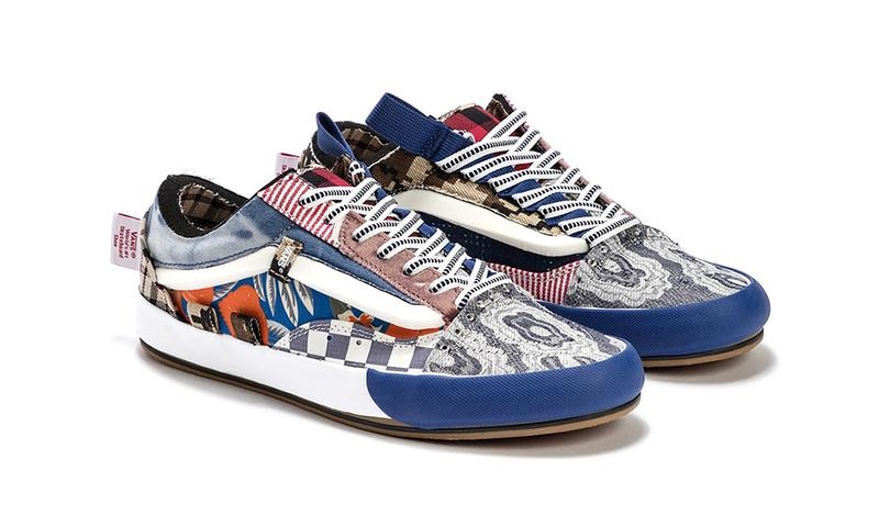 パッチワークで構成された VANS “Cut & Paste Pack” OLD SKOOL Patchwork (バンズ “カットアンドペースト パック” オールドスクール)