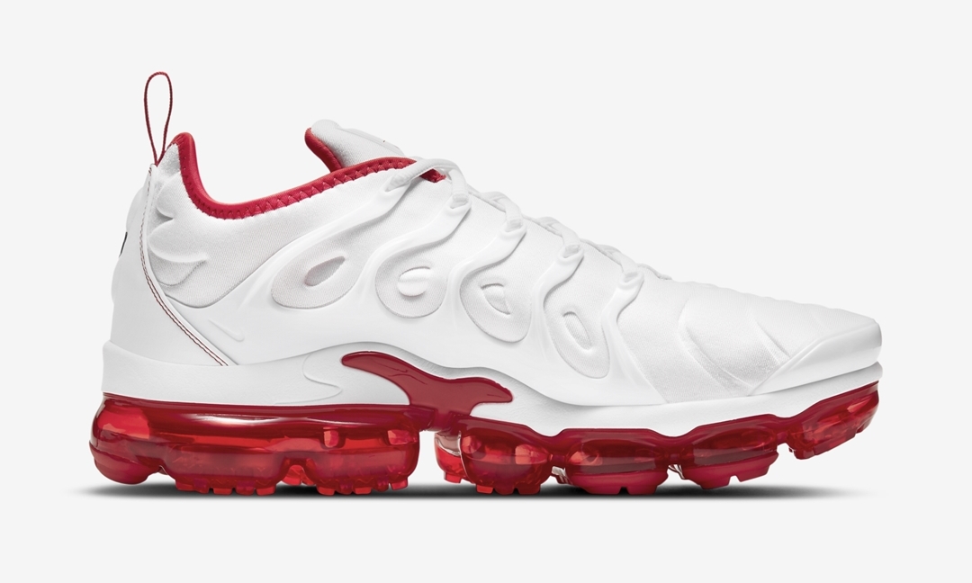 ナイキ エア ヴェイパーマックス プラス “ホワイト/ユニバーシティレッド” (NIKE AIR VAPORMAX PLUS “White/University Red”) [DH0279-100]