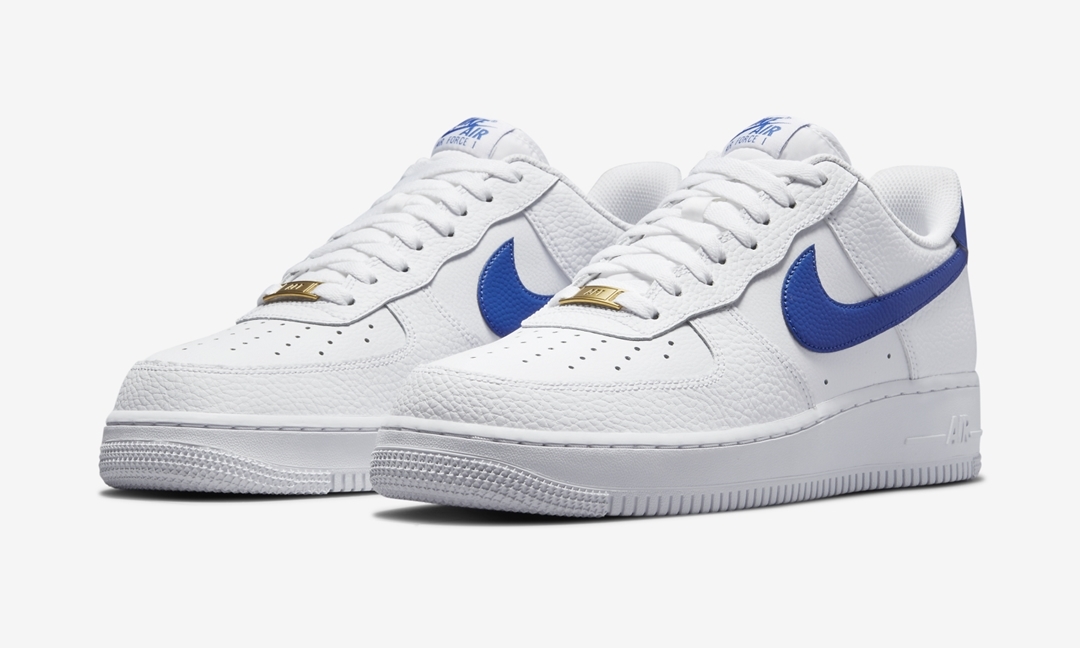 【国内 3/14 発売】ナイキ エア フォース 1 07 ロー “ホワイト/ロイヤル” (NIKE AIR FORCE 1 07 LOW “White/Royal”) [DM2845-100]