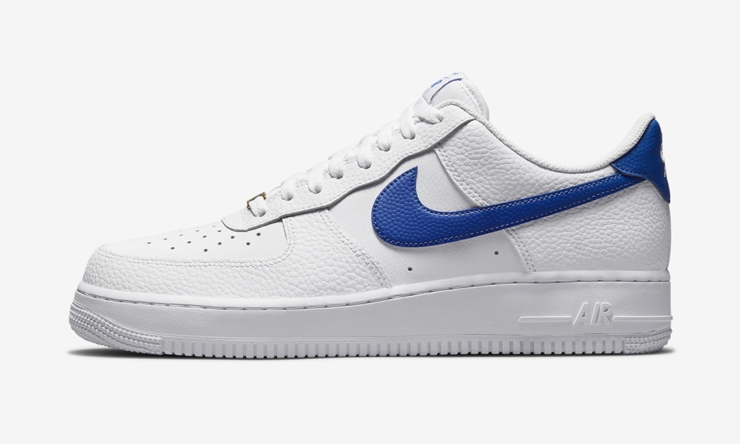 【国内 3/14 発売】ナイキ エア フォース 1 07 ロー “ホワイト/ロイヤル” (NIKE AIR FORCE 1 07 LOW “White/Royal”) [DM2845-100]