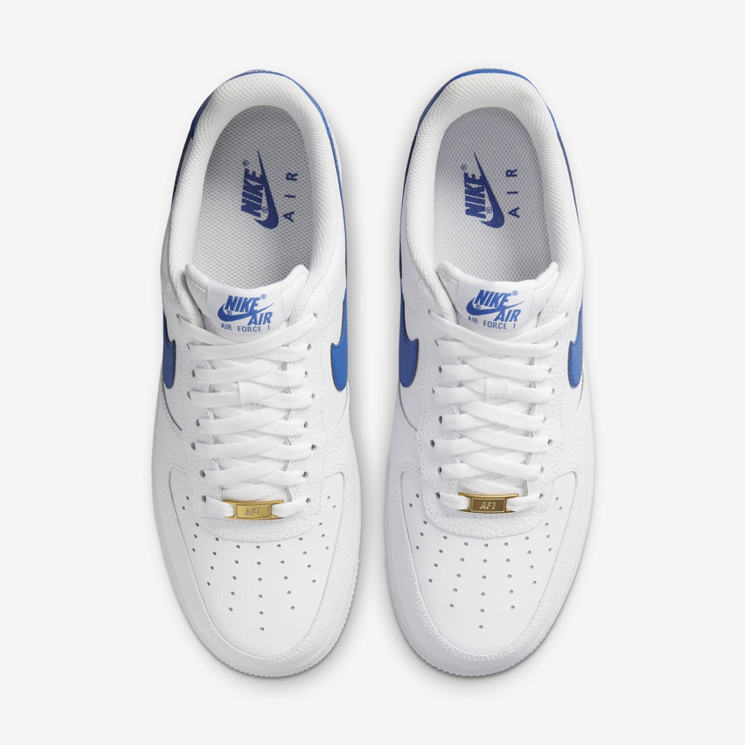 【国内 3/14 発売】ナイキ エア フォース 1 07 ロー “ホワイト/ロイヤル” (NIKE AIR FORCE 1 07 LOW “White/Royal”) [DM2845-100]