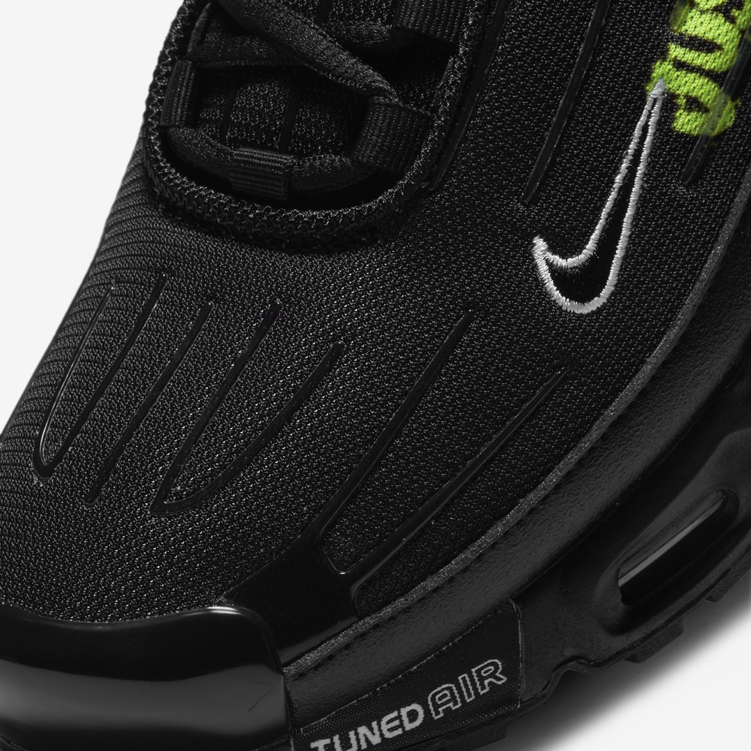 ナイキ エア マックス プラス 3 “ジャストドゥイット” ブラック/ボルト (NIKE AIR MAX PLUS III “Just Do It” Black/Volt) [DJ6877-001]