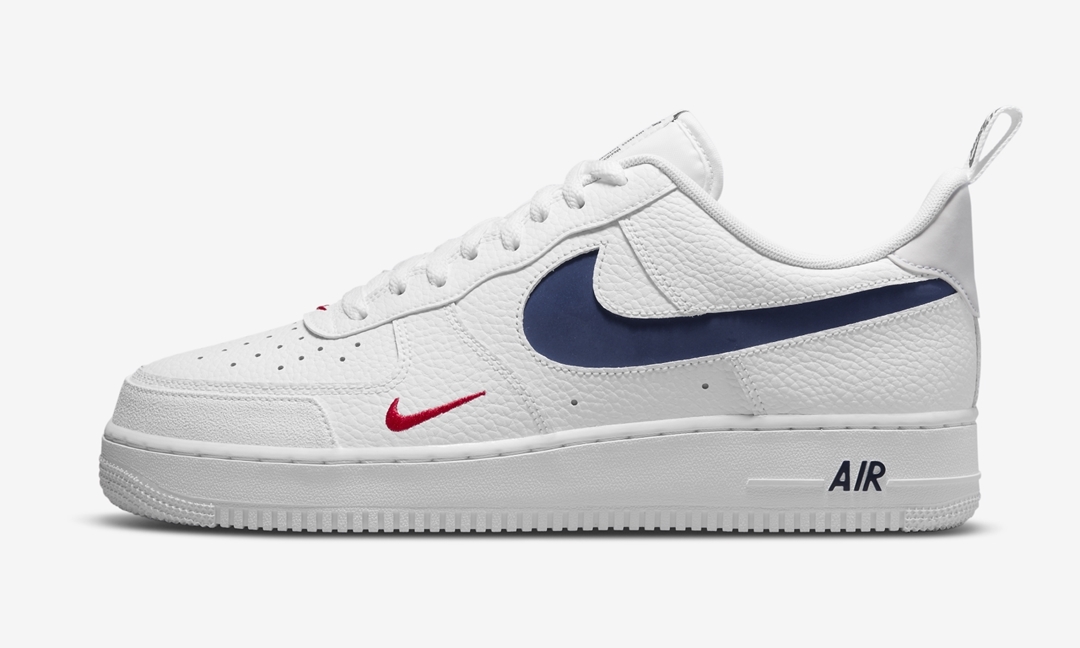 ナイキ エア フォース 1 ロー “ホワイト/ネイビー” (NIKE AIR FORCE 1 LOW “White/Navy”) [DJ6887-100]