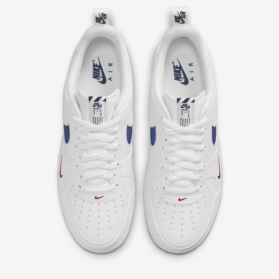 ナイキ エア フォース 1 ロー “ホワイト/ネイビー” (NIKE AIR FORCE 1 LOW “White/Navy”) [DJ6887-100]