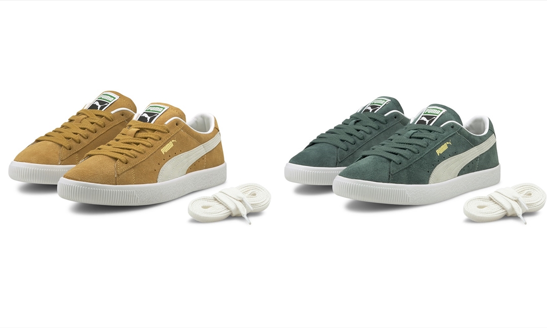 2月下旬 発売！PUMA SUEDE VTG “Honey Masterd/Ponderosa Pine” (プーマ スエード VTG “ハニーマスタード/ポンデローサパイン”) [374921-01,02]