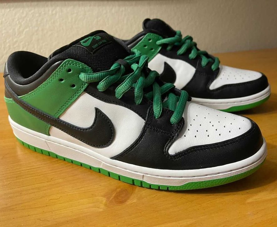 【2024年 4/3 再販】ナイキ SB ダンク ロー プロ “セルティックス/クラシックグリーン/ブラック” (NIKE SB DUNK LOW PRO “Celtics/Classic Green/Black”) [BQ6817-302]