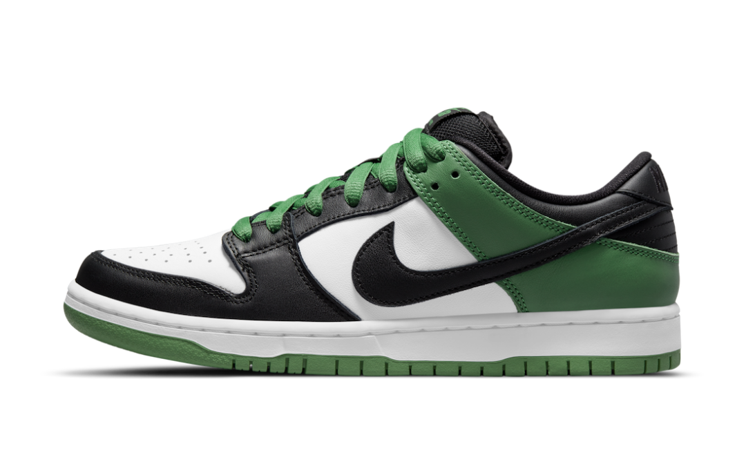 【2024年 4/3 再販】ナイキ SB ダンク ロー プロ “セルティックス/クラシックグリーン/ブラック” (NIKE SB DUNK LOW PRO “Celtics/Classic Green/Black”) [BQ6817-302]