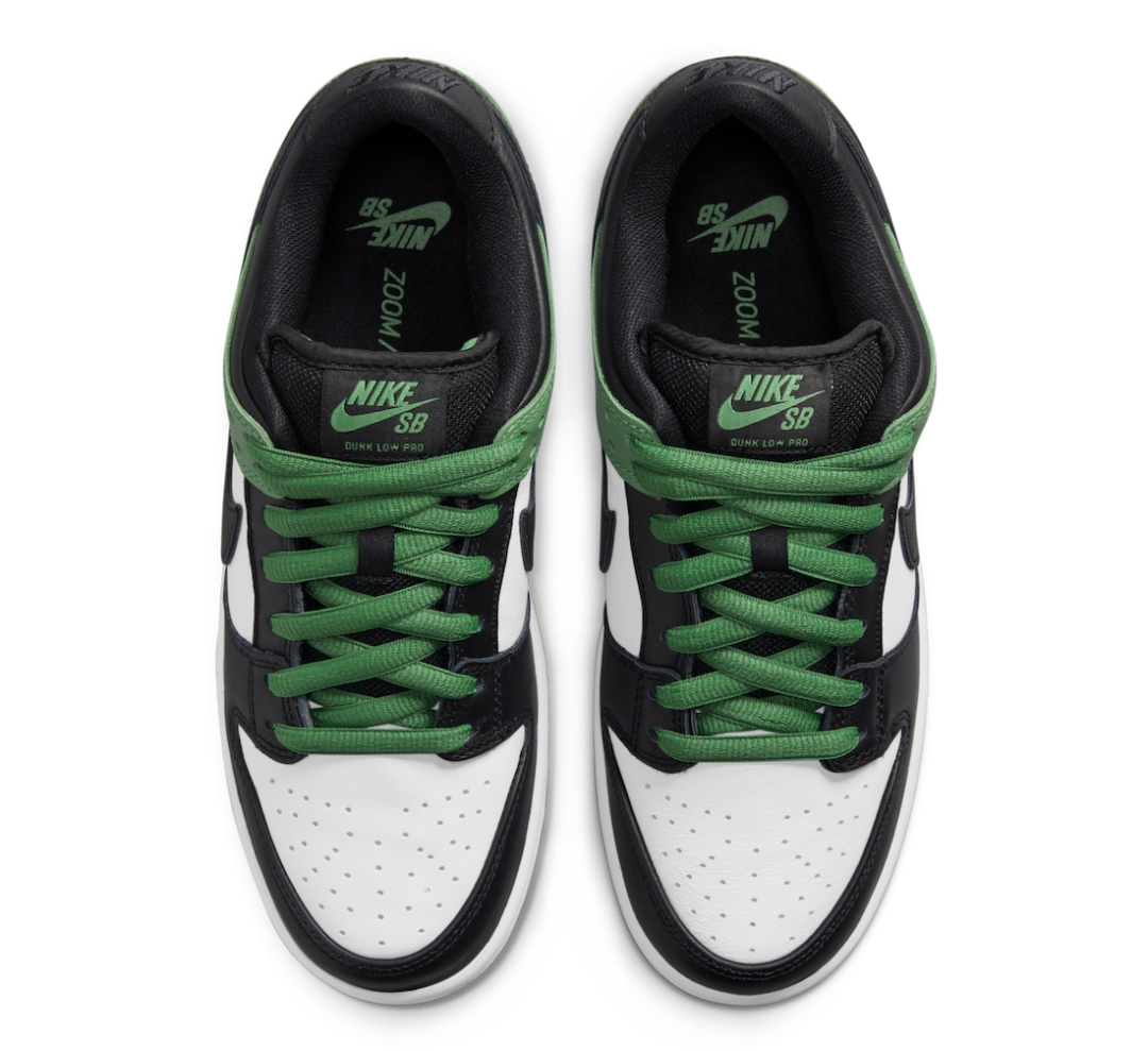 【2024年 4/3 再販】ナイキ SB ダンク ロー プロ “セルティックス/クラシックグリーン/ブラック” (NIKE SB DUNK LOW PRO “Celtics/Classic Green/Black”) [BQ6817-302]