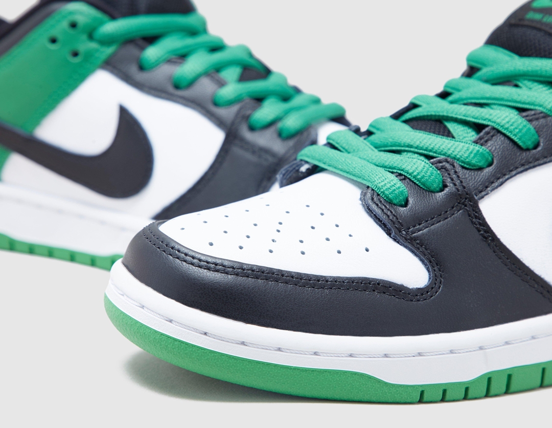 【2024年 4/3 再販】ナイキ SB ダンク ロー プロ “セルティックス/クラシックグリーン/ブラック” (NIKE SB DUNK LOW PRO “Celtics/Classic Green/Black”) [BQ6817-302]