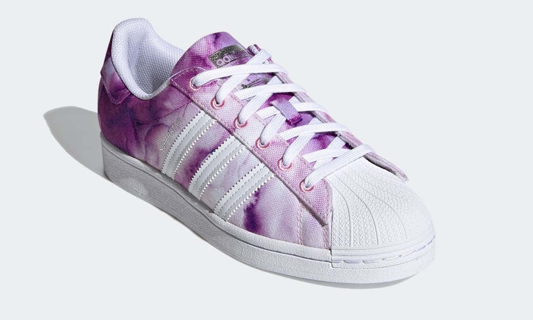 2/4 発売！パープルカラーの水彩画タッチ adidas Originals SUPERSTAR “Ultra Purple/White/True Pink” (アディダス オリジナルス スーパースター “ウルトラパープル/ホワイト/トゥルーピンク”) [FX6033]