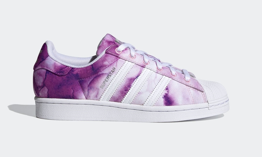 2/4 発売！パープルカラーの水彩画タッチ adidas Originals SUPERSTAR “Ultra Purple/White/True Pink” (アディダス オリジナルス スーパースター “ウルトラパープル/ホワイト/トゥルーピンク”) [FX6033]