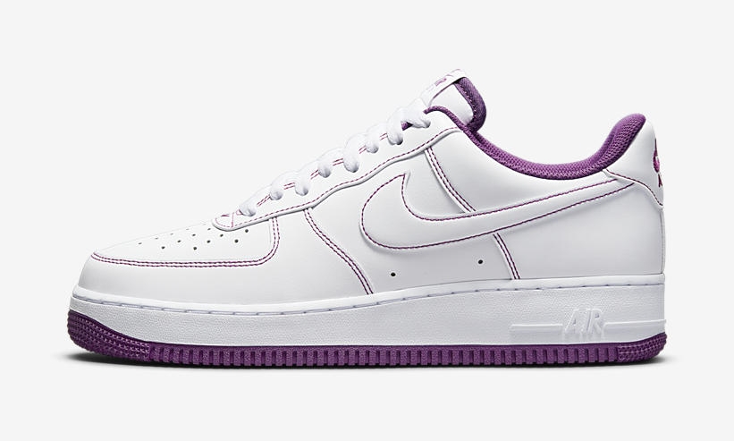 【国内 5/1 発売】ナイキ エア フォース 1 07 ロー “ホワイト/ヴァイオテック” (NIKE AIR FORCE 1 07 LOW “White/Viotech”) [CV1724-105]