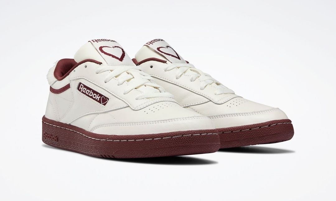 2/4 発売！リーボック クラブ シー “バレンタイン 2021” (REEBOK CLUB C 85 “Valentine 2021”) [FY4138]