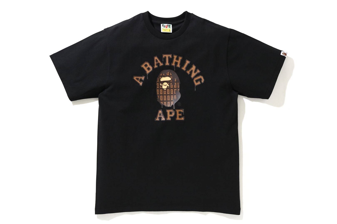 A BATHING APE からバレンタインシーズン限定アイテムとして甘いチョコレートのコーティングをイメージして仕上げたTEEが2/6 発売 (ア ベイシング エイプ)