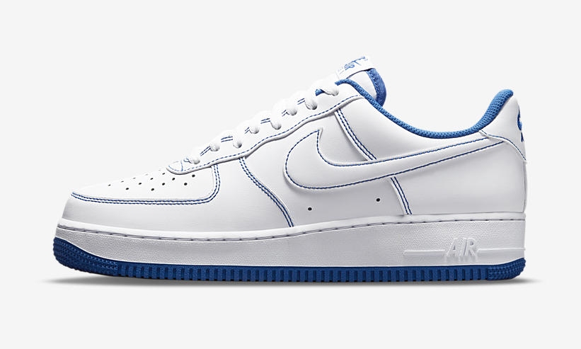 ナイキ エア フォース 1 07 ロー “ホワイト/ゲームロイヤル” (NIKE AIR FORCE 1 07 LOW “White/Game Royal”) [CV1724-101]