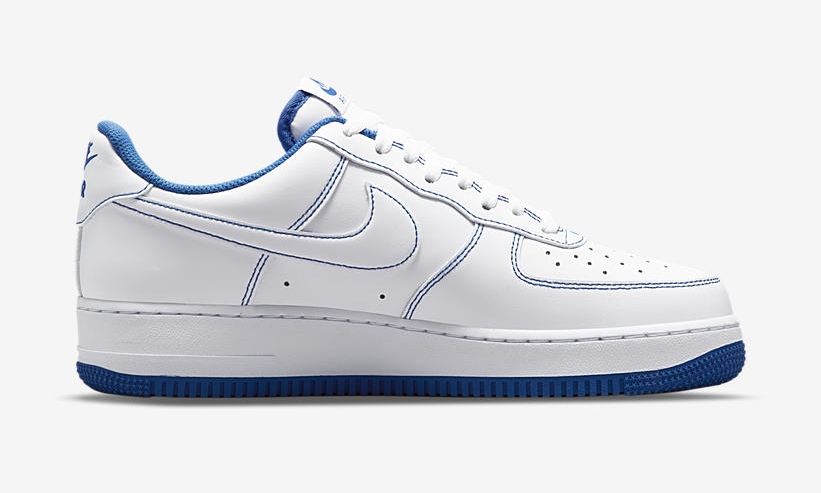 ナイキ エア フォース 1 07 ロー “ホワイト/ゲームロイヤル” (NIKE AIR FORCE 1 07 LOW “White/Game Royal”) [CV1724-101]