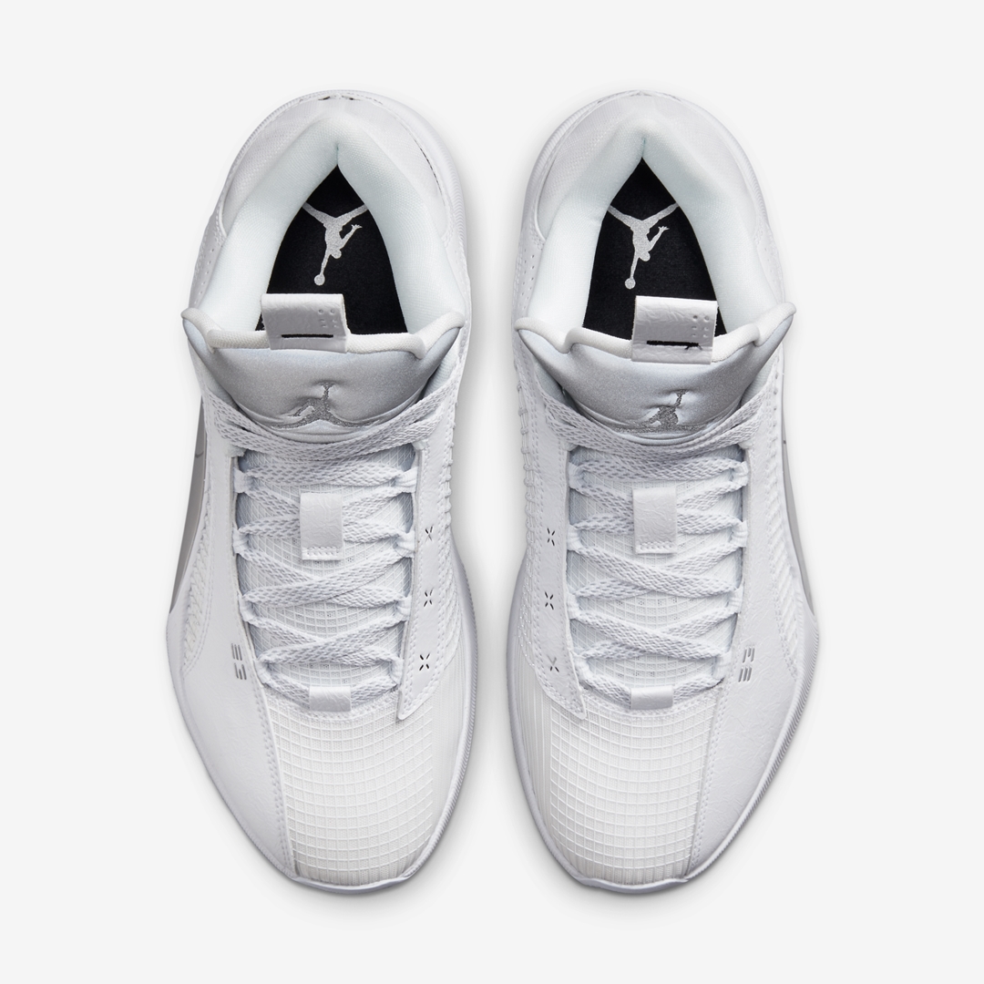 【国内 4/1 発売】ナイキ エア ジョーダン 35 ロー “ホワイト/メタリック” (NIKE AIR JORDAN XXXV LOW “White/Metallic”) [CW2459-100]