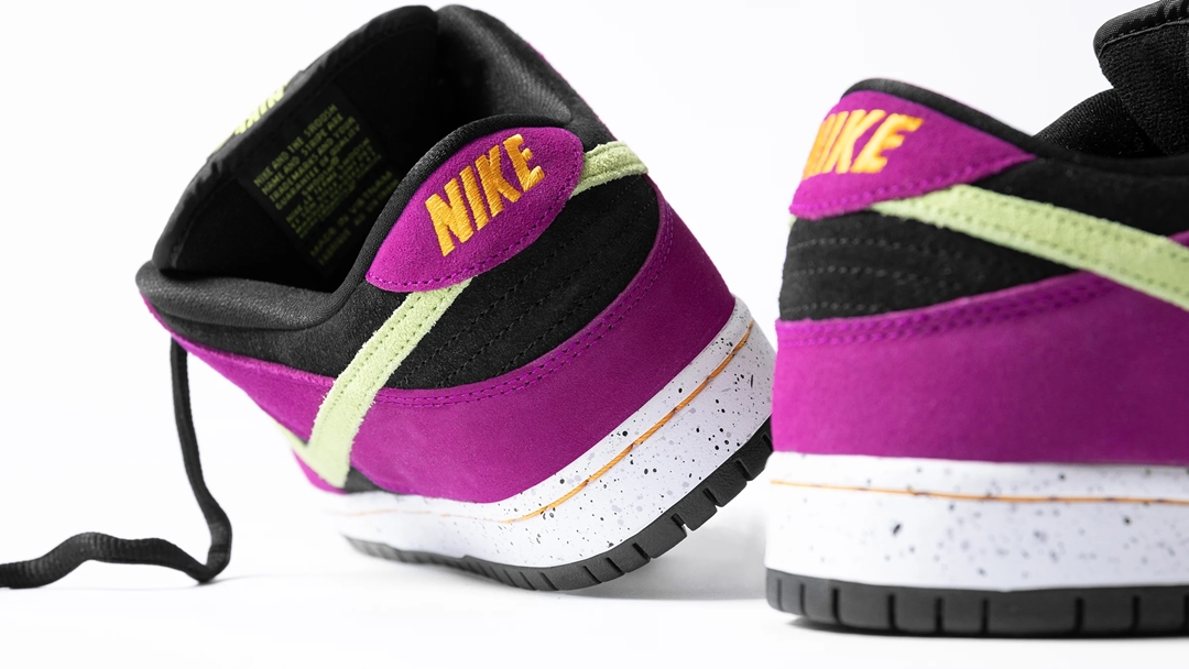 海外 7/10、国内 8/23 発売！ナイキ SB ダンク ロー プロ “レッドプラム/タクシー” (NIKE SB DUNK LOW PRO “Red Plum/Taxi”) [BQ6817-501]