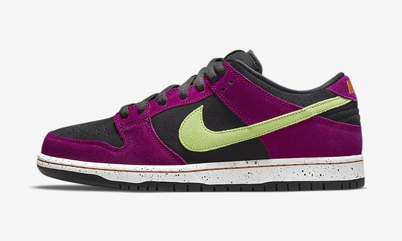 海外 7/10、国内 8/23 発売！ナイキ SB ダンク ロー プロ “レッドプラム/タクシー” (NIKE SB DUNK LOW PRO “Red Plum/Taxi”) [BQ6817-501]