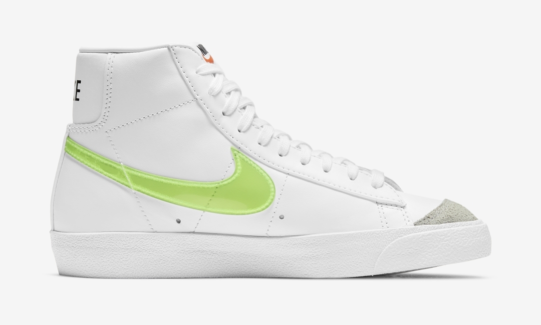 ナイキ ブレーザー ミッド 77 “ホワイト/ボルト” (NIKE BLAZER MID 77 “White/Volt”) [DJ3050-100]