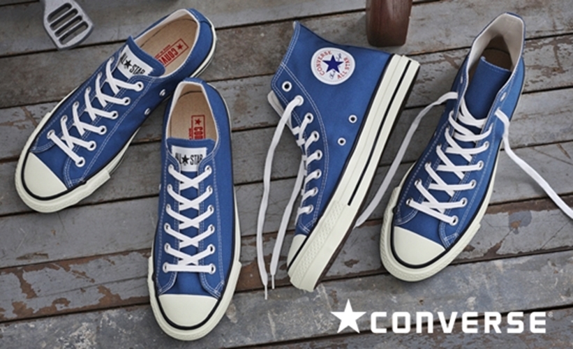 2/12 発売！ベーシックでありながら雰囲気のあるライトネイビーを採用した CONVERSE CANVAS ALL STAR J OX (コンバース キャンバス オールスター J OX)