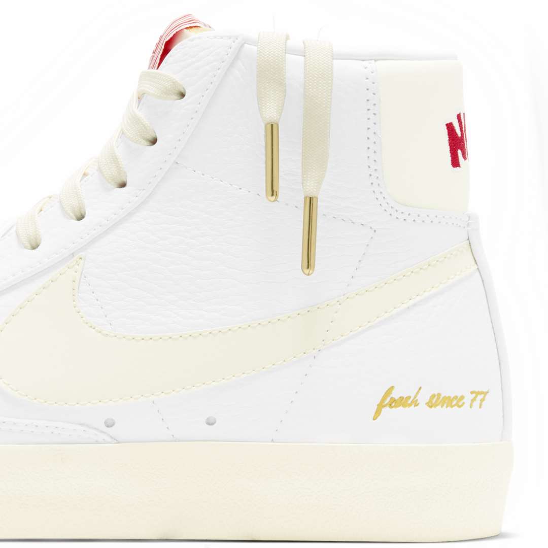 【国内 3/9 発売】ナイキ ブレーザー ミッド ビンテージ プレミアム EMB “ポップコーン” (NIKE BLAZER MID VINTAGE PREMIUM EMB “Popcorn”) [CW6421-100]