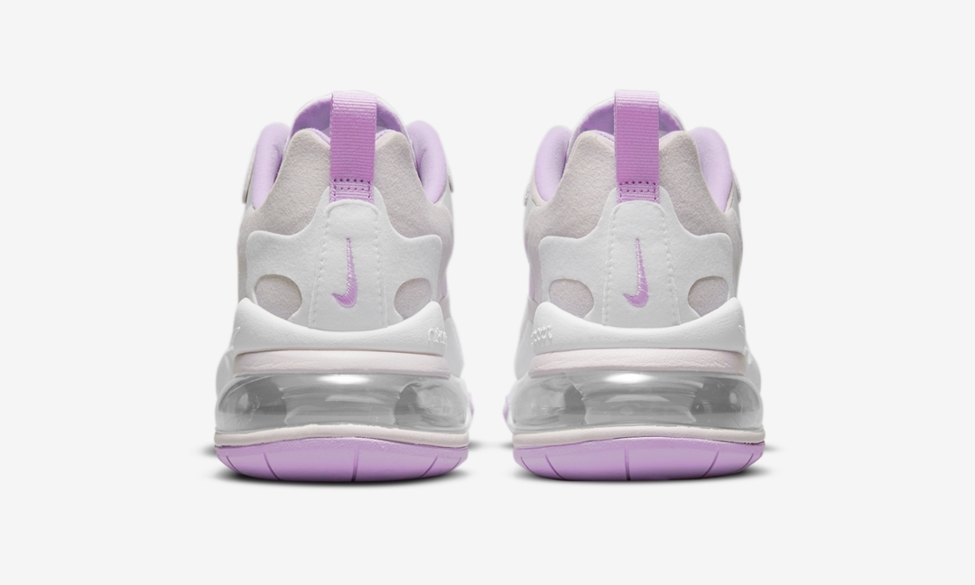 ナイキ エア マックス 270 リアクト “ホワイト/パープル” (NIKE AIR MAX 270 REACT “White/Purple”) [CZ1609-100]