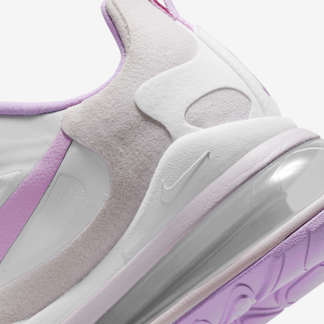 ナイキ エア マックス 270 リアクト “ホワイト/パープル” (NIKE AIR MAX 270 REACT “White/Purple”) [CZ1609-100]