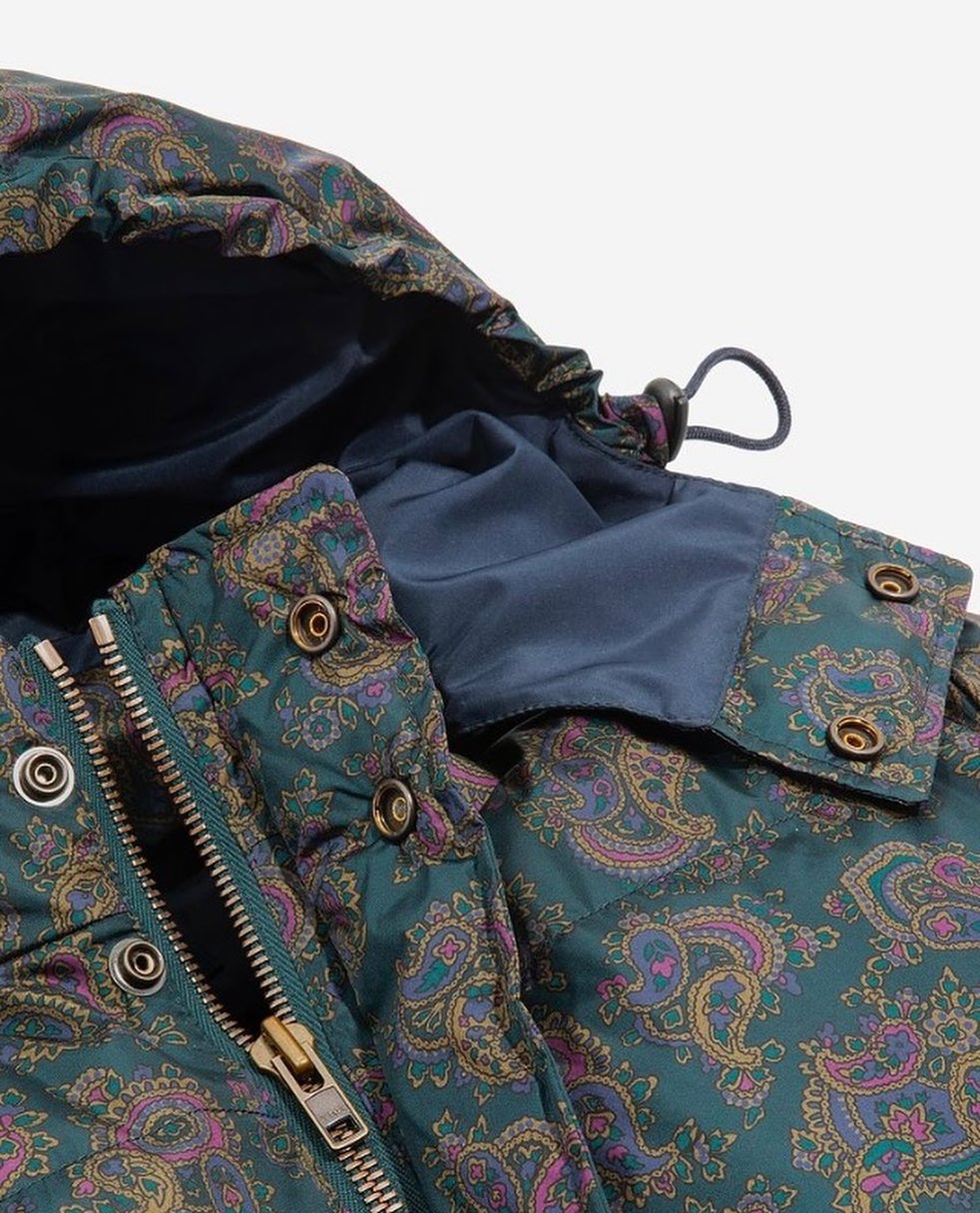 Noah 2021 S/S ローンチに先駆けて”Paisley Cashball Puffer Jacket”が先行予約 (ノア 2021年 春夏)