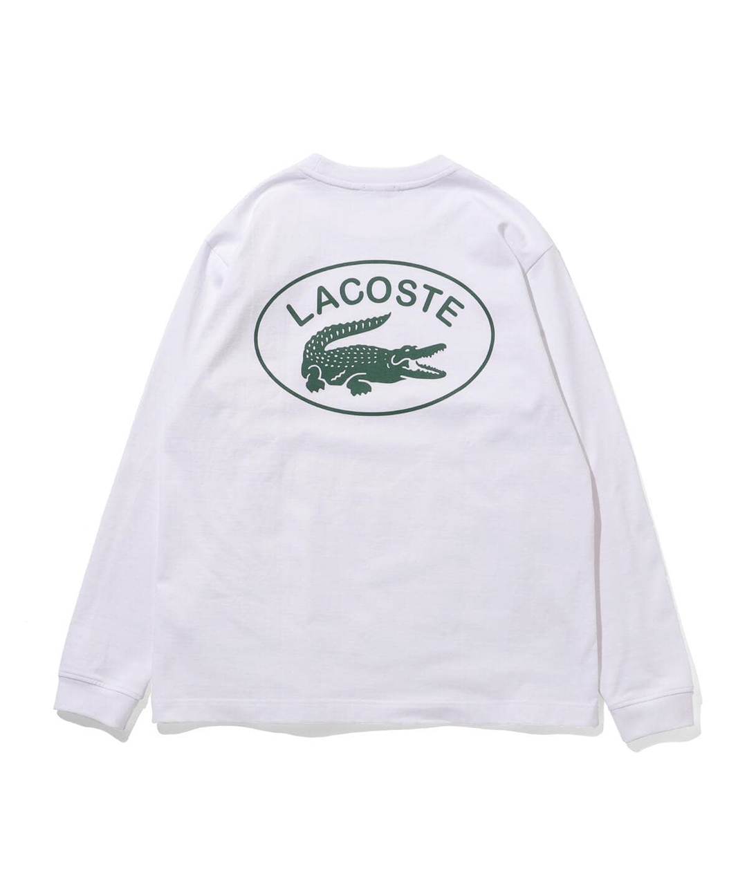 復刻されたブラックカラーバッジ！LACOSTE × BEAMS 別注 Logo T-shirt/Big Croco Long Sleeve T-shirtが4月上旬発売 (ラコステ ビームス)