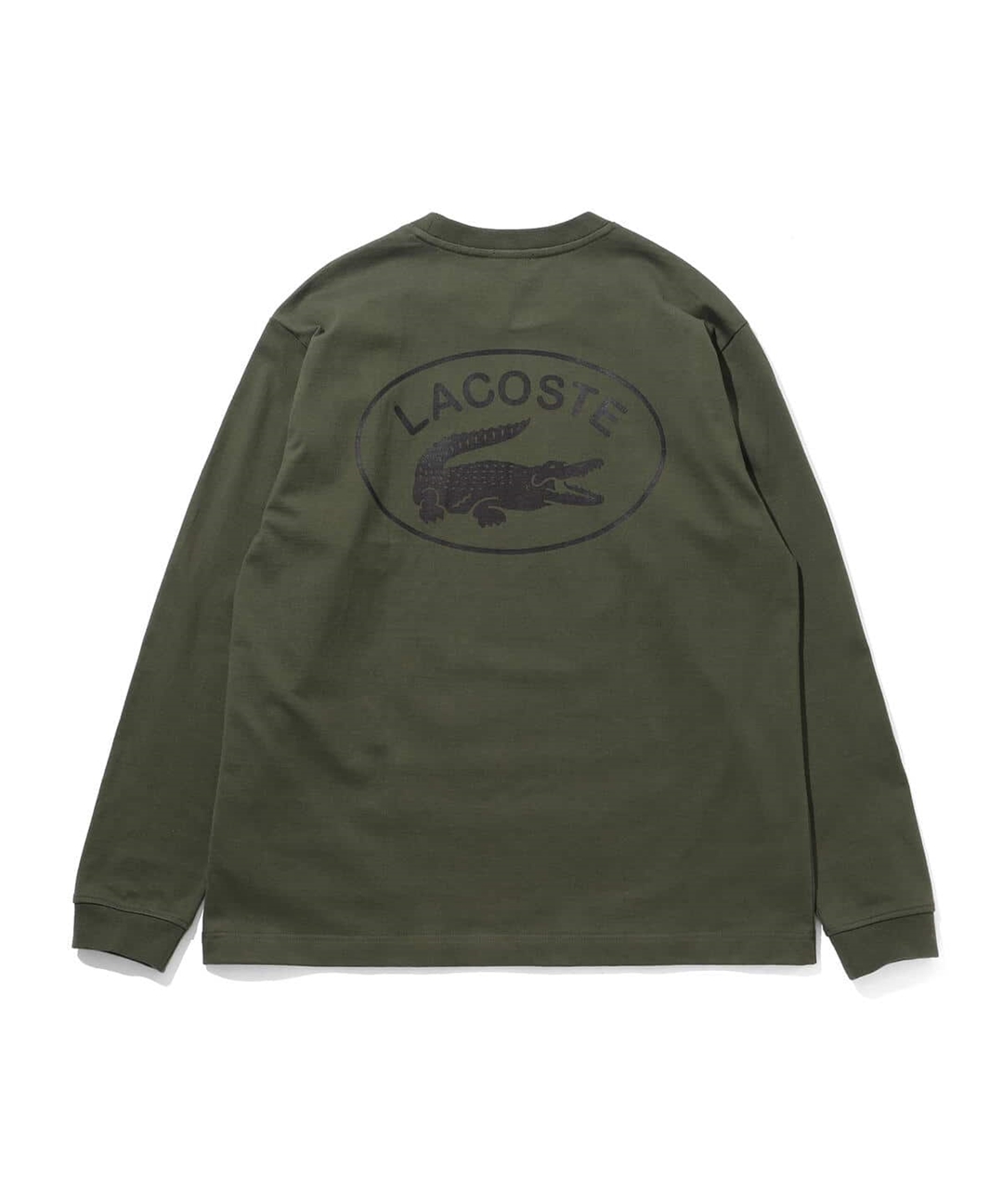 復刻されたブラックカラーバッジ！LACOSTE × BEAMS 別注 Logo T-shirt/Big Croco Long Sleeve T-shirtが4月上旬発売 (ラコステ ビームス)