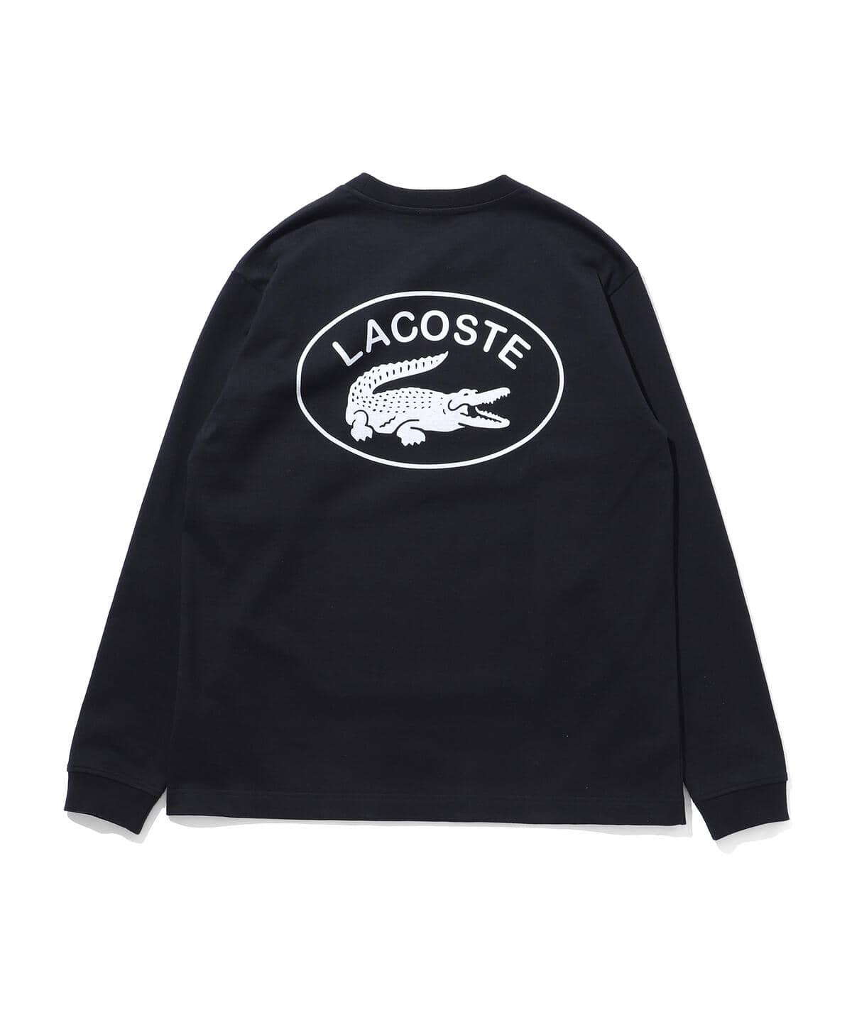 復刻されたブラックカラーバッジ！LACOSTE × BEAMS 別注 Logo T-shirt/Big Croco Long Sleeve T-shirtが4月上旬発売 (ラコステ ビームス)