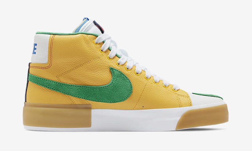 国内 2/24 発売！ナイキ SB ブレーザー ミッド エッジ “オレンジ/イエロー/グリーン/ブルー” (NIKE SB BLAZER MID EDGE “Orange/Yellow/Green/Blue”) [DA2189-800]