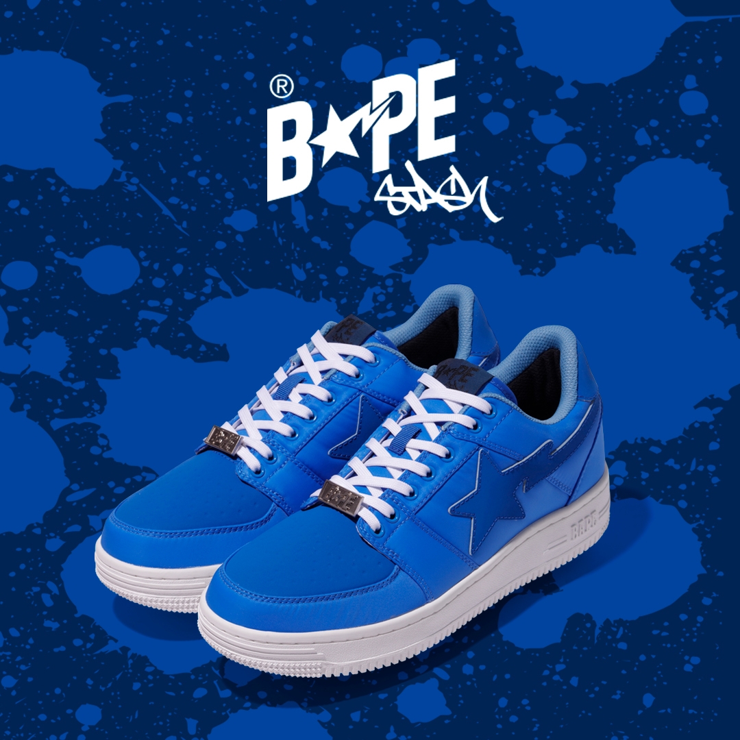 STASH x A BATHING APE BAPE STA "Blue"が、2/13 発売 (スタッシュ ア ベイシング エイプ)