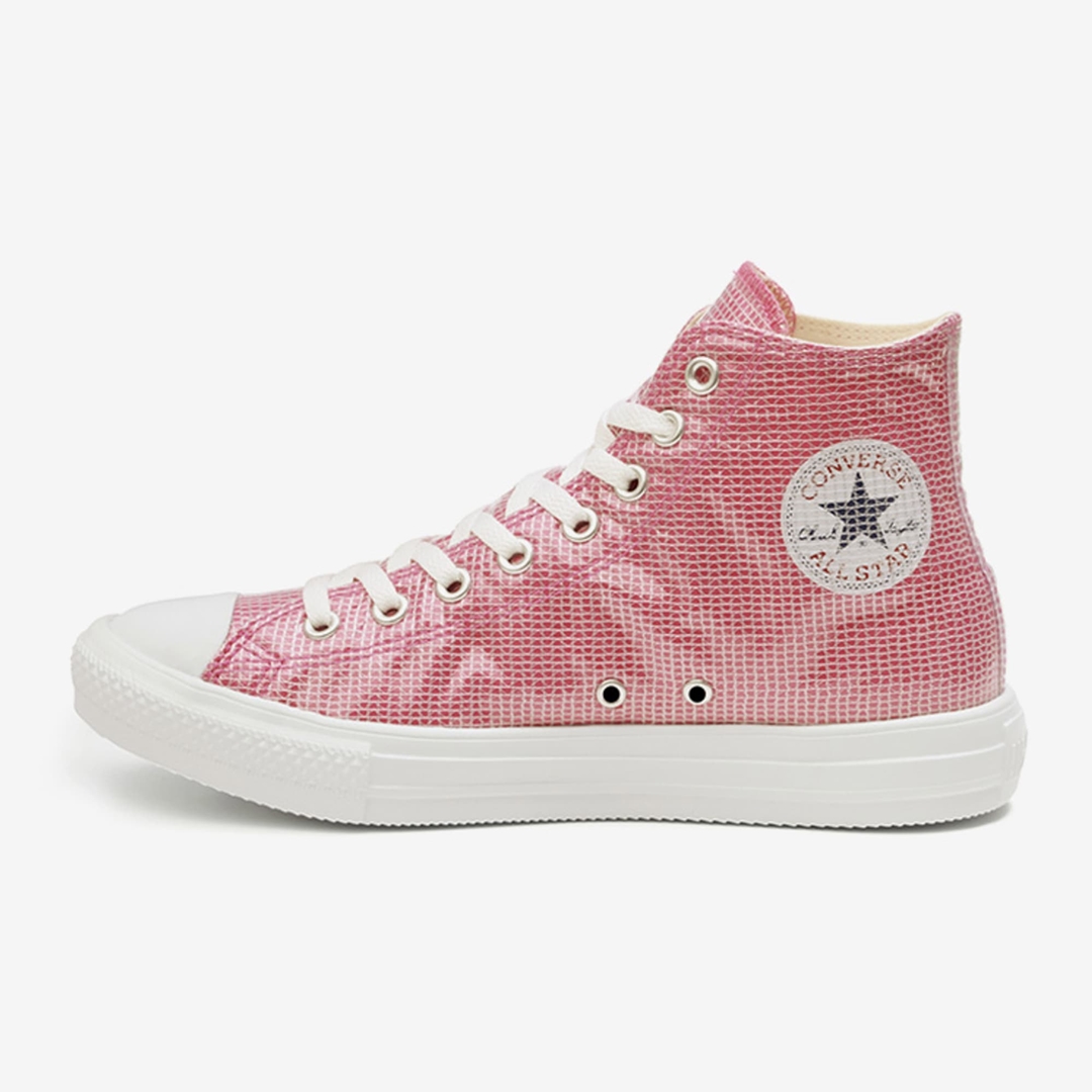 アッパーに透明のPVC素材を重ねた軽量 コンバース オールスター「ALL STAR LIGHT CLEARLAYER HI」が3月発売 (CONVERSE)