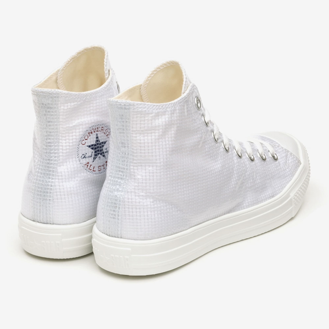 アッパーに透明のPVC素材を重ねた軽量 コンバース オールスター「ALL STAR LIGHT CLEARLAYER HI」が3月発売 (CONVERSE)